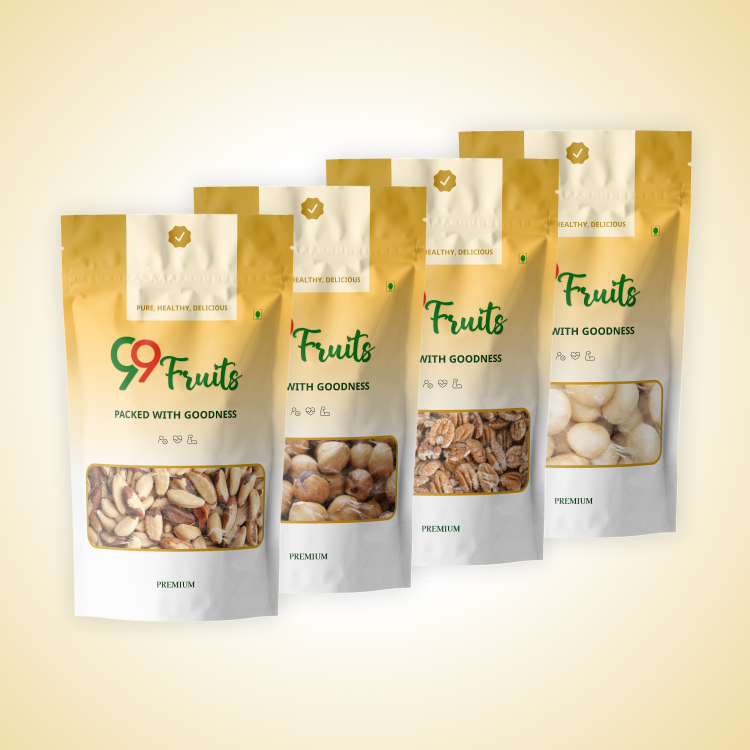 Regular Rich Nut Blend (Brazil Nuts, Hazel Nuts, Pecan, Macadamia)