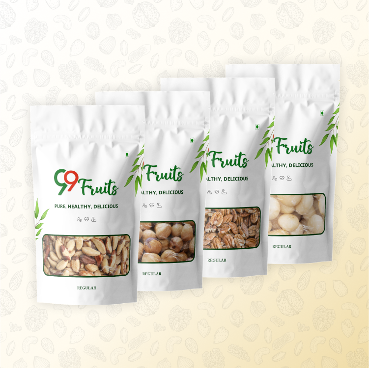 Premium Rich Nut Blend (Brazil Nuts, Hazel Nuts, Pecan, Macadamia)