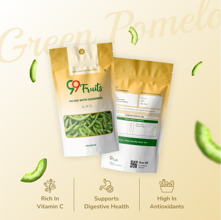 Premium Dried Green Pomelo