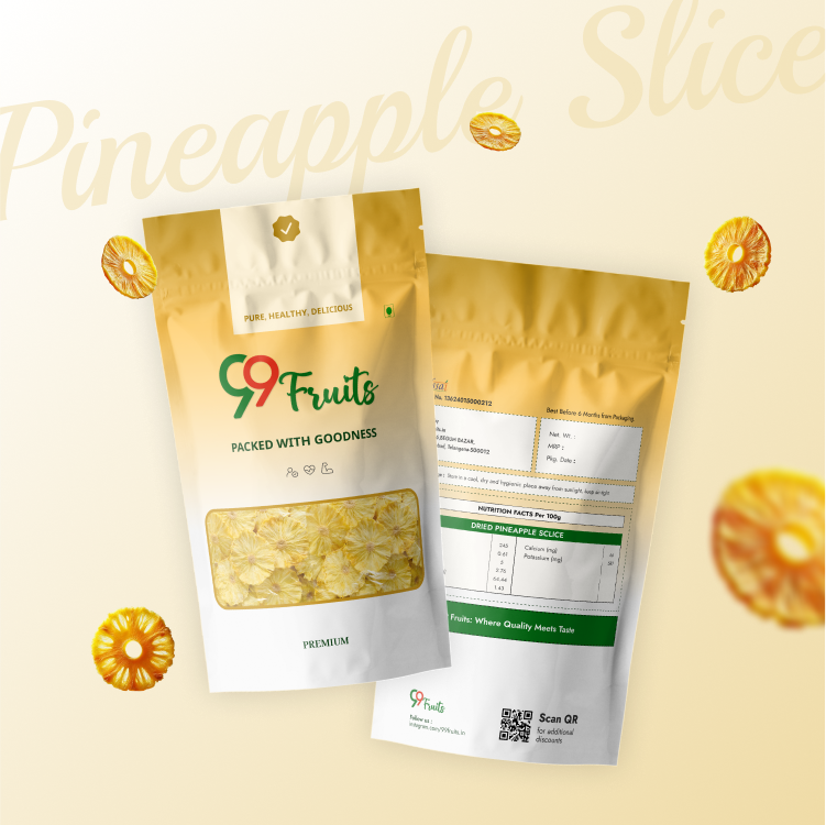 Premium Dried Pineapple Slice