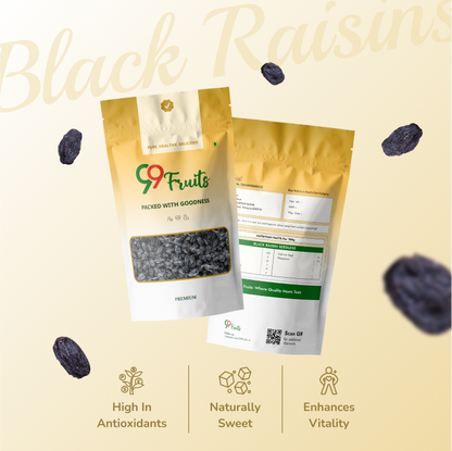 Premium Black seedless Raisins