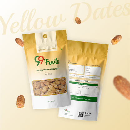 Premium Yellow Dry Dates