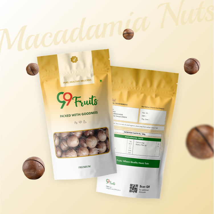 Premium Macadamia nuts with shell