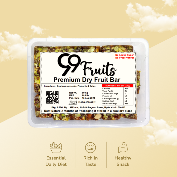 Premium Dryfruit Bars