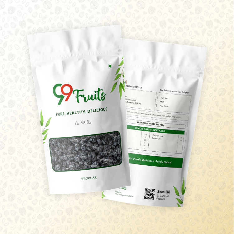 Premium Black seedless Raisins